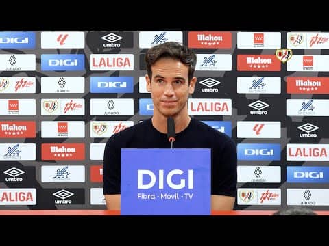 Íñigo Pérez tras el Rayo Vallecano 1 - Alavés 0