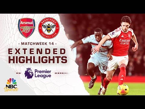 Arsenal v. Brentford | PREMIER LEAGUE HIGHLIGHTS | 12/3/2025 | NBC Sports