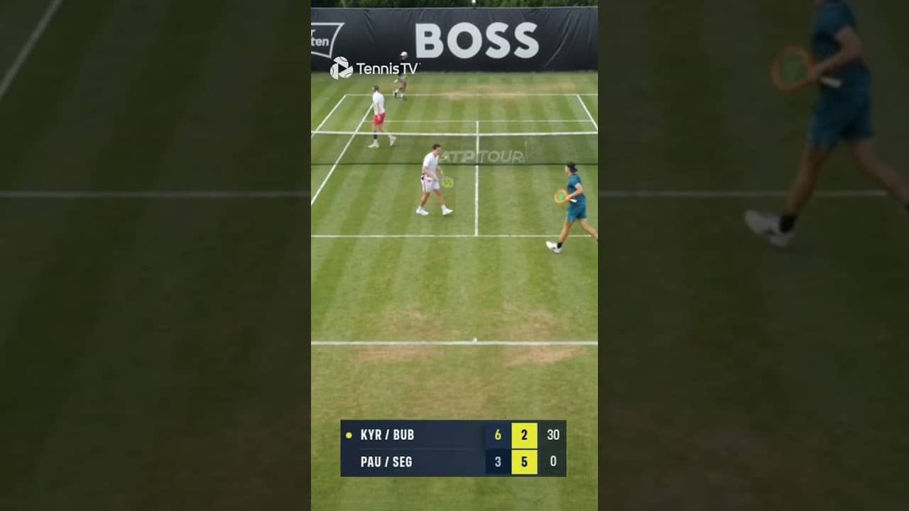 Underarm Serves. Every Point. For A Full Game. 😭