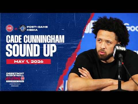 Game 6: Post-Game Press Conference: Cade Cunningham | Pistons vs. Magic | 05.01.26