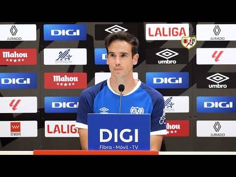 Íñigo Pérez previa CD Yuncos -  Rayo Vallecano
