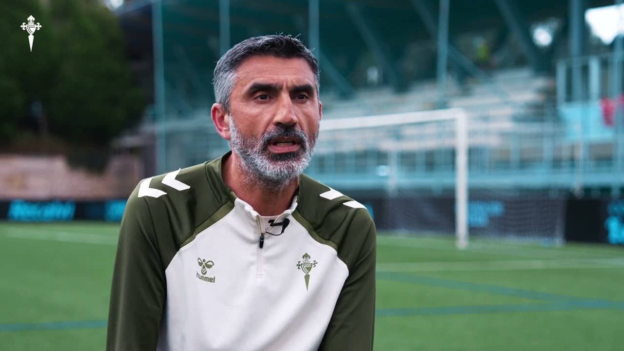 Marcos Montes: "Apostar por la CANTERA ayuda y fortalece nuestra metodología" | Celta