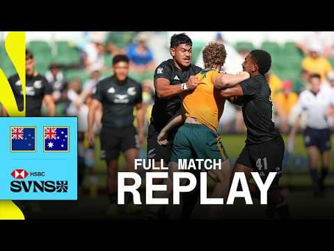 FEISTY bronze medal match 😯 | New Zealand v Australia | HSBC SVNS Perth 2026 | Full Match Replay
