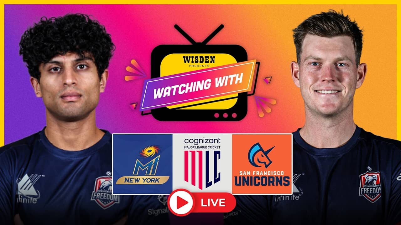 LIVE MAJOR LEAGUE CRICKET WATCHALONG AND Q&A with Rachin Ravindra & Mitchell Owen