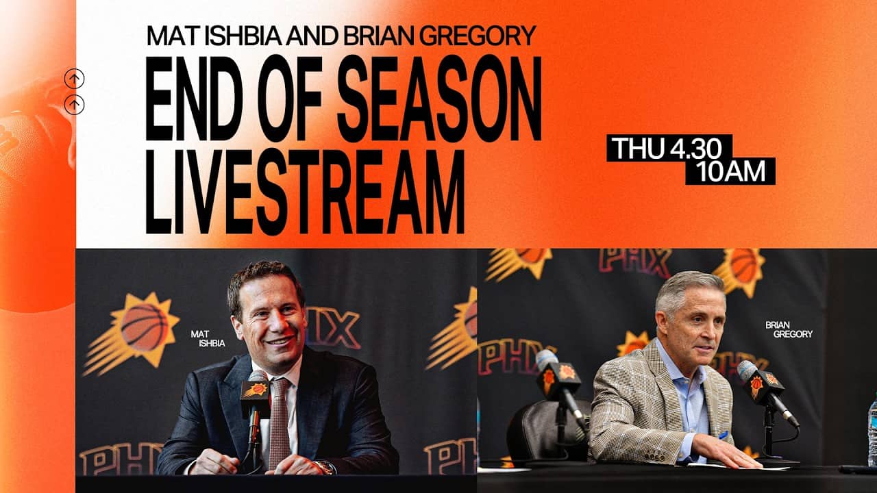 Mat Ishbia & Brian Gregory End of Season Livestream