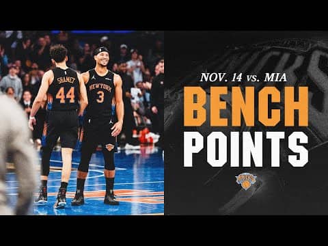Bench Mob was ACTIVATED versus Miami