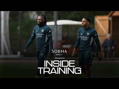 GYM WORK, FINISHING & MUCH MORE | INSIDE TRAINING | Manchester City (A) | EPL