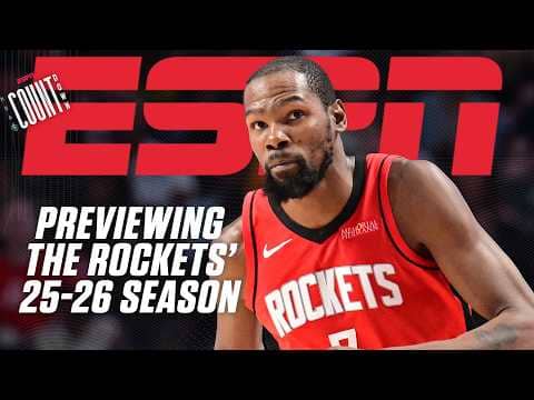 Who will step up for the Rockets with Fred VanVleet injured? | NBA Countdown