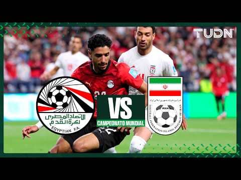 Egipto e Irán reparten puntos en su último duelo de la fase de grupos | TUDN