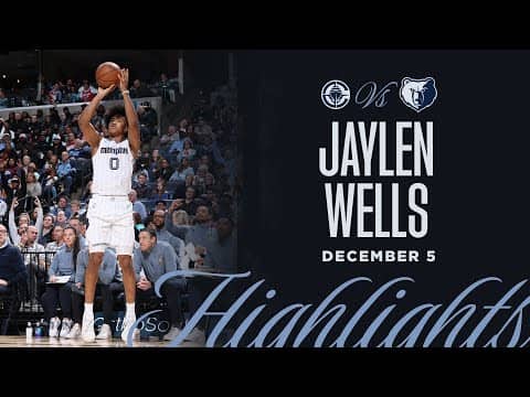 Jaylen Wells Highlights vs. LA Clippers