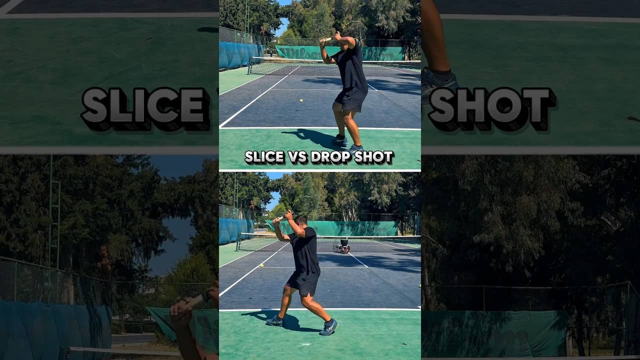 Backhand Slice vs Drop Shot: Cut vs Cushion 🎾