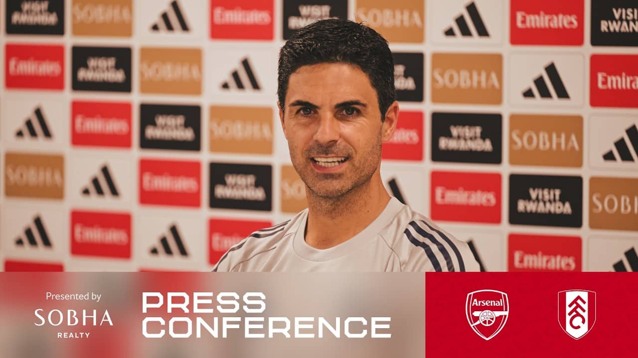 PRESS CONFERENCE | Mikel Arteta on Fulham | Updates on Timber & Havertz, the title race & more | EPL