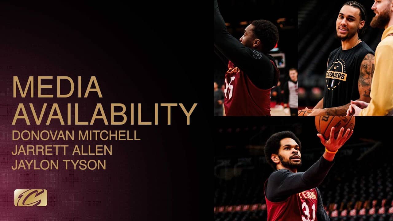 Cavs Shootaround | Donovan Mitchell, Jarrett Allen, Jaylon Tyson | 04.23.2026
