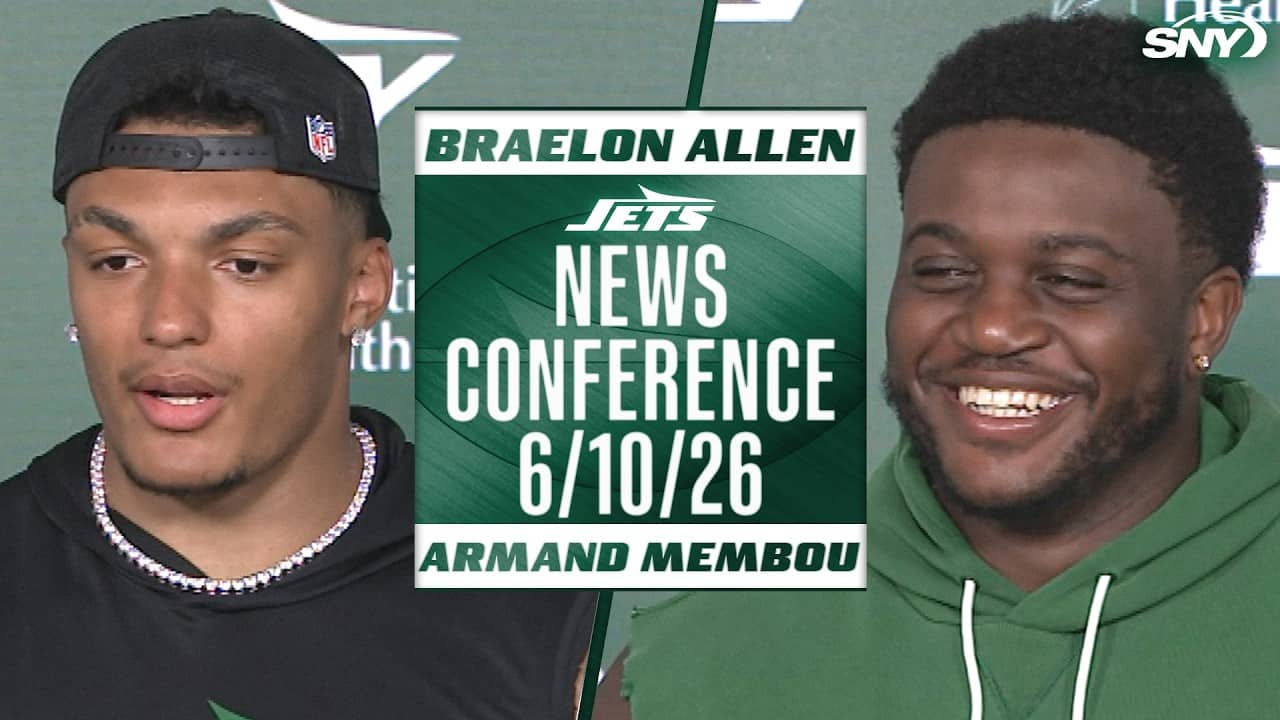 Braelon Allen on his recovery for 2026 season, Armand Membou talks prep for second season with Jets