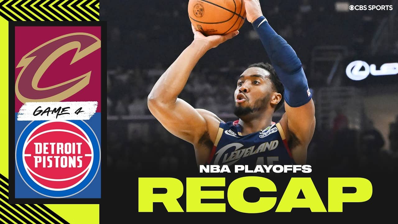Donovan Mitchell’s historic second-half leads Cavaliers past Pistons | 2026 NBA Playoffs