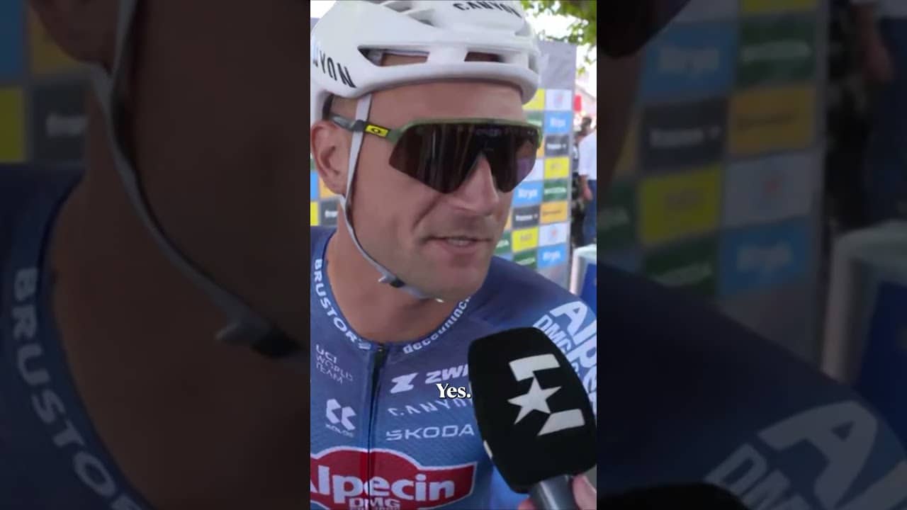Jonas Rickaert reveals he has lost over 9kg across the last two Tour de France stages 😳