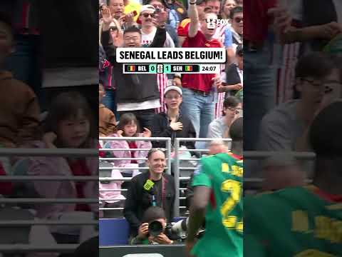 SENEGAL LEADS BELGIUM IN SEATTLE