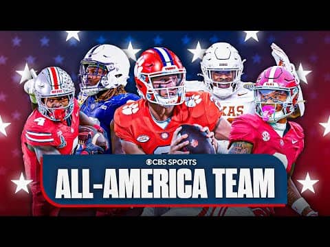2025 CBS Sports All-America Team Revealed! 🇺🇸 | Cade Klubnik & Jeremiah Smith Headline List!