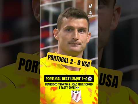 Portugal were TOO MUCH for USMNT👀