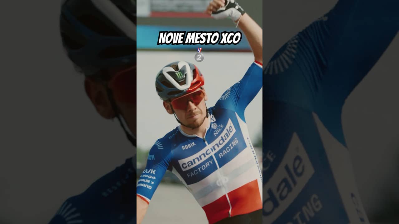 Luca Martin Goes P2 at Nove Mesto XCO World Cup 🥈 #shorts #mtb #crosscountry