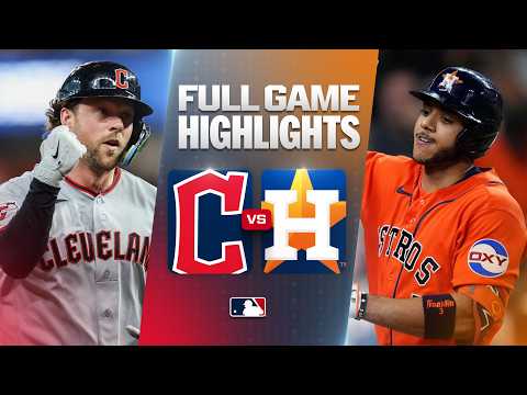 GUARDIANS vs. ASTROS Full Game Highlights (6/19/26) | MLB Highlights