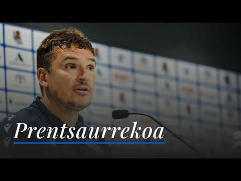 RUEDA DE PRENSA 14:00 | Jon Ansotegi | Real Valladolid - Sanse