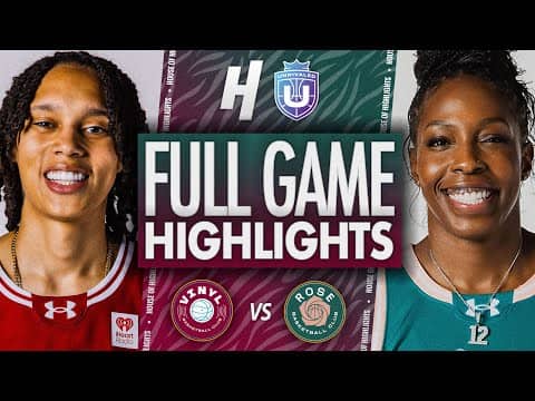 Vinyl vs Rose - FULL GAME Highlights | January 9, Unrivaled 2026