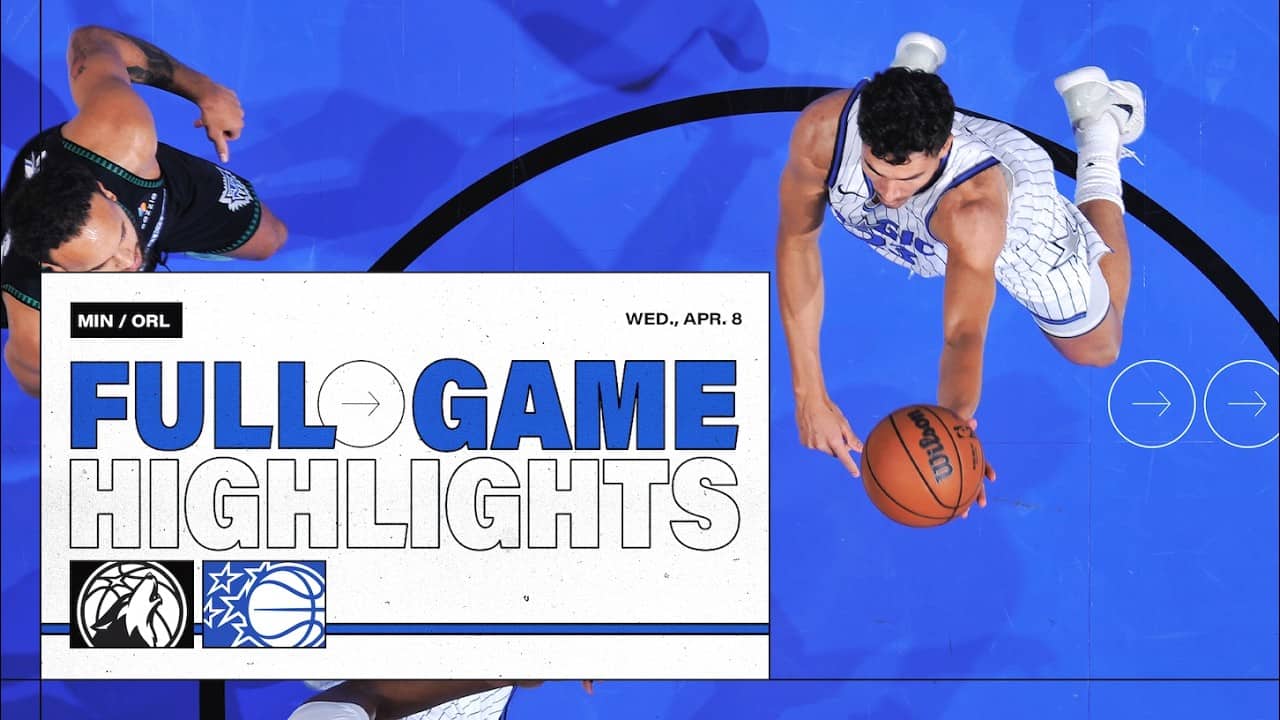 FULL GAME HIGHLIGHTS: MINNESOTA TIMBERWOLVES VS. ORLANDO MAGIC  4.08.26