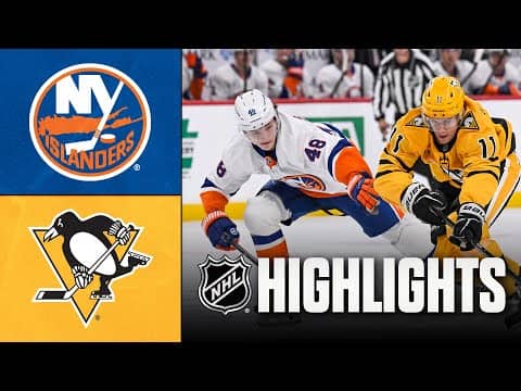 NHL Highlights | Islanders vs. Penguins | October 09, 2025