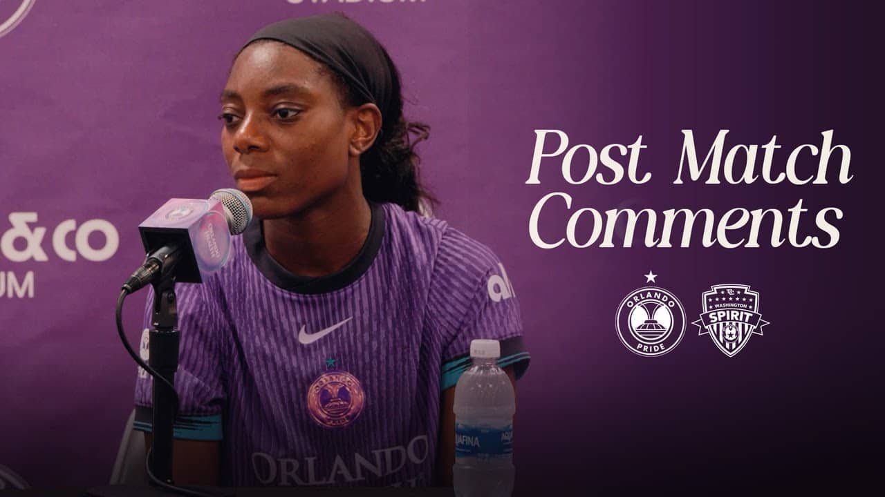 Nicole Payne | 2026 Post-Game Comments | Orlando Pride vs Washington Spirit