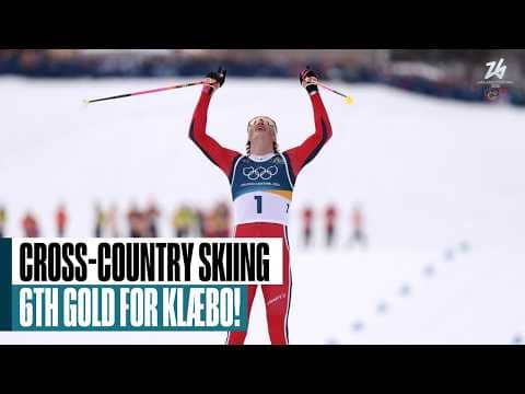 Klaebo achieves historic 6-for-6 gold medal Games