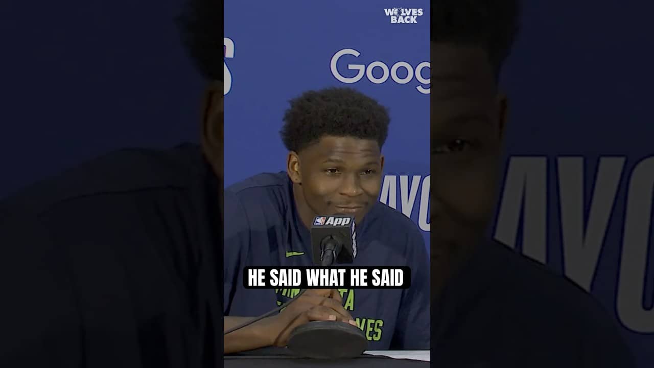 You heard him. 😏