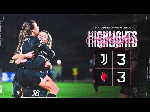 Late DRAMA, Big Emotions! 🔥 | Juventus Women 3-3 Lyon | HIGHLIGHTS Uefa Women's Champions League