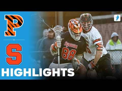 Princeton vs Syracuse | NCAA College Lacrosse | Highlights - February 27, 2026