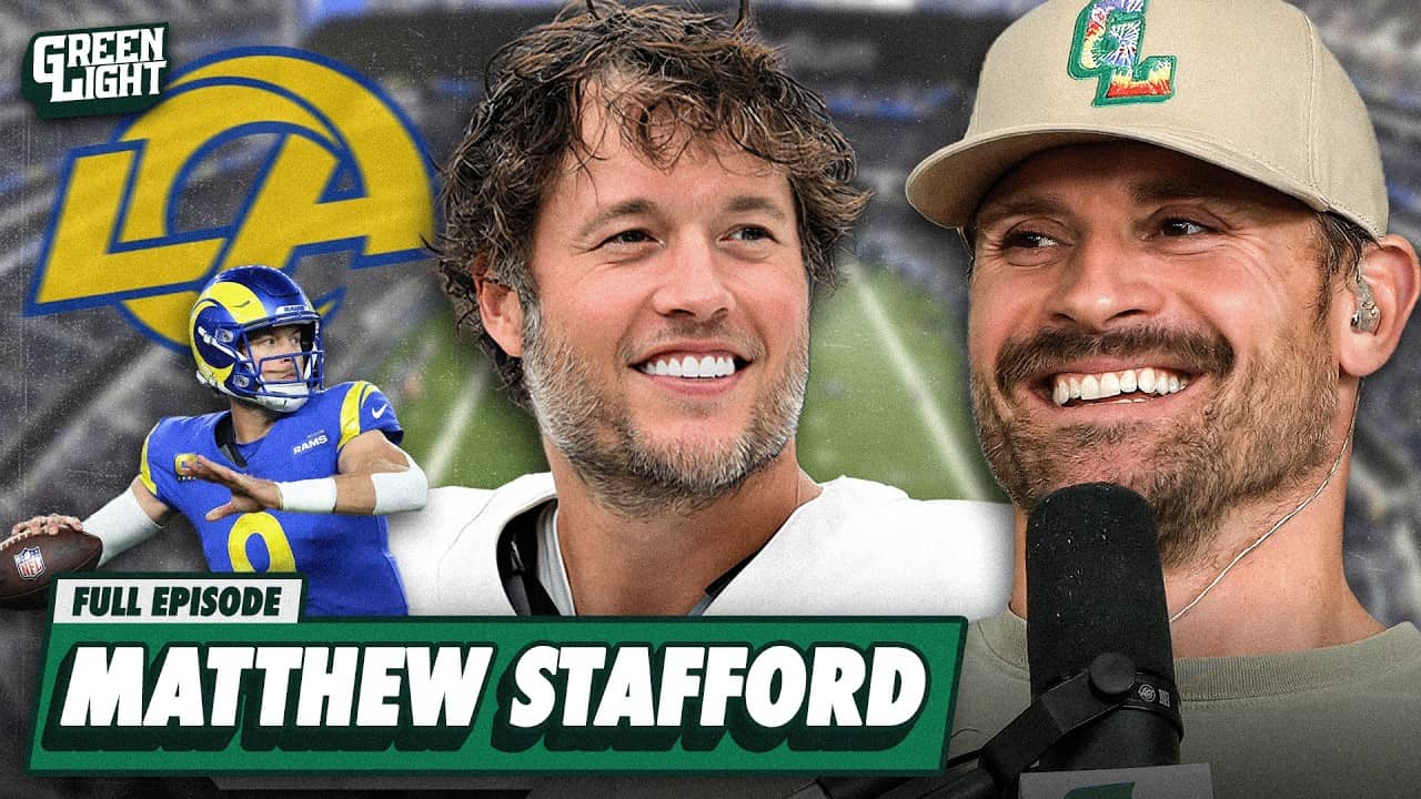 Matthew Stafford on Myles Garrett's Impact, Aaron Donald & Ty Simpson's Future