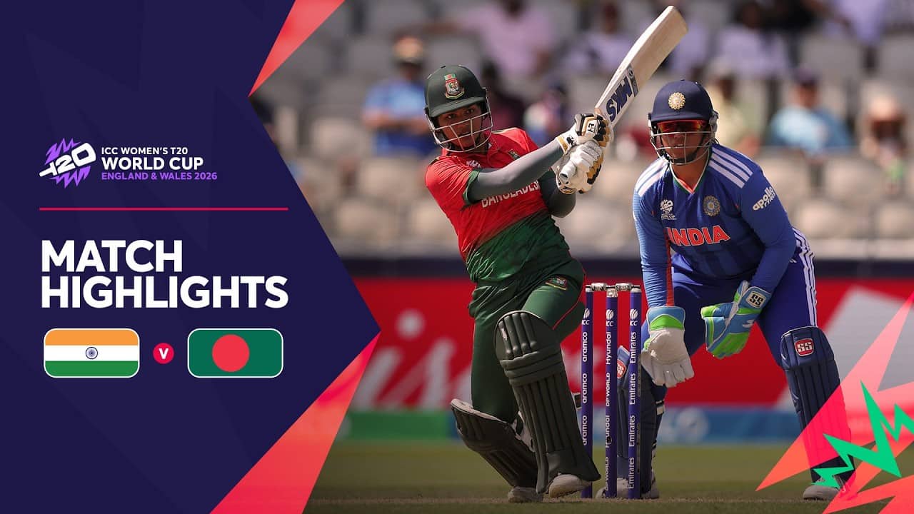 India v Bangladesh | Match Highlights | Women's #T20WorldCup 2026