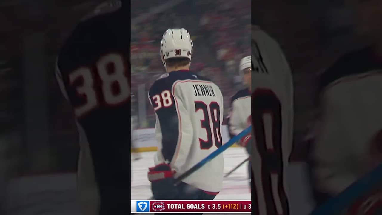 Boone Jenner SETS THE TONE!!