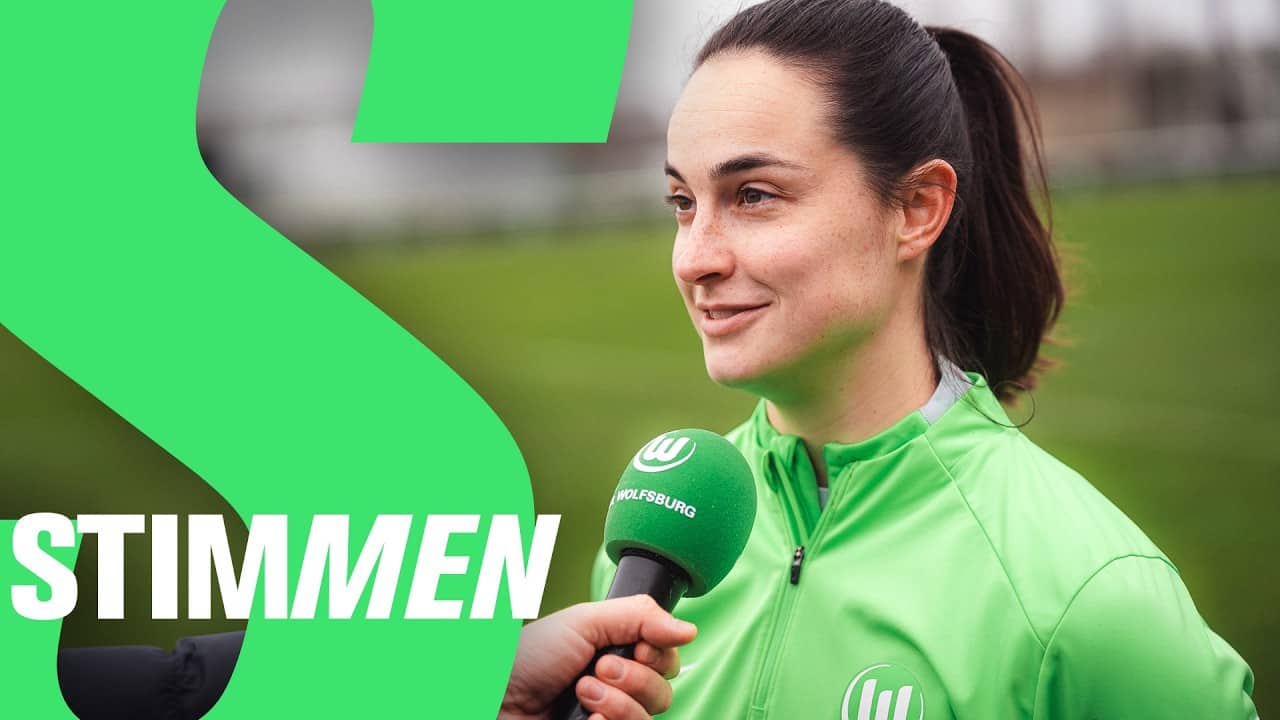 "Herz auf dem Platz lassen" | Stimmen | UWCL | OL Lyonnes - VfL Wolfsburg
