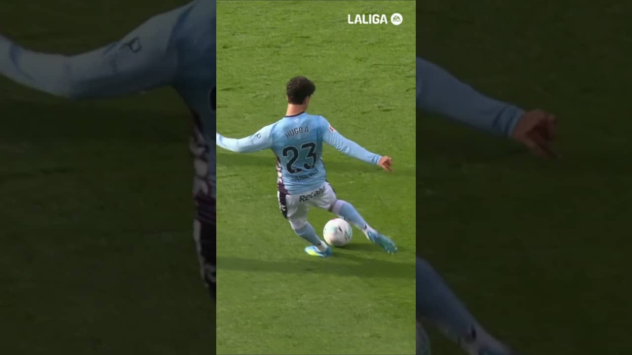 Hugo ÁLVAREZ had a DOUBLE chance ⚔️❤️‍🔥 #LALIGAHighlights