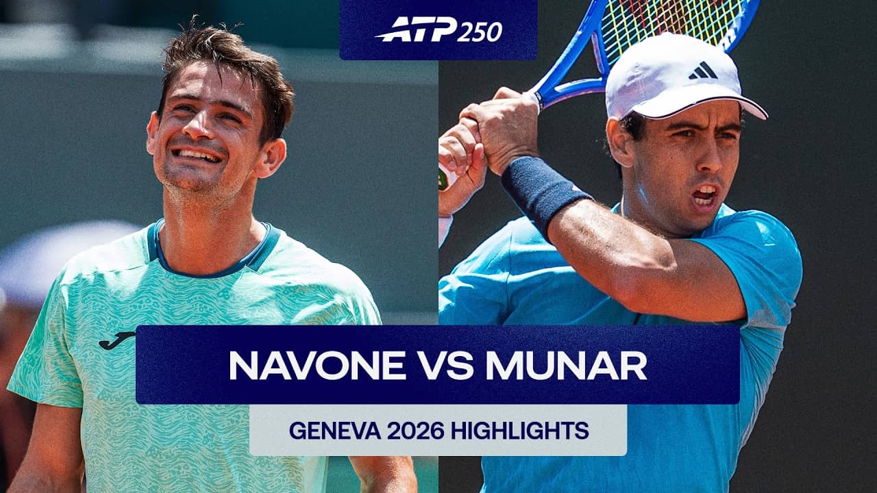 Mariano Navone vs Jaume Munar Highlights | Geneva 2026 Quarter-Final