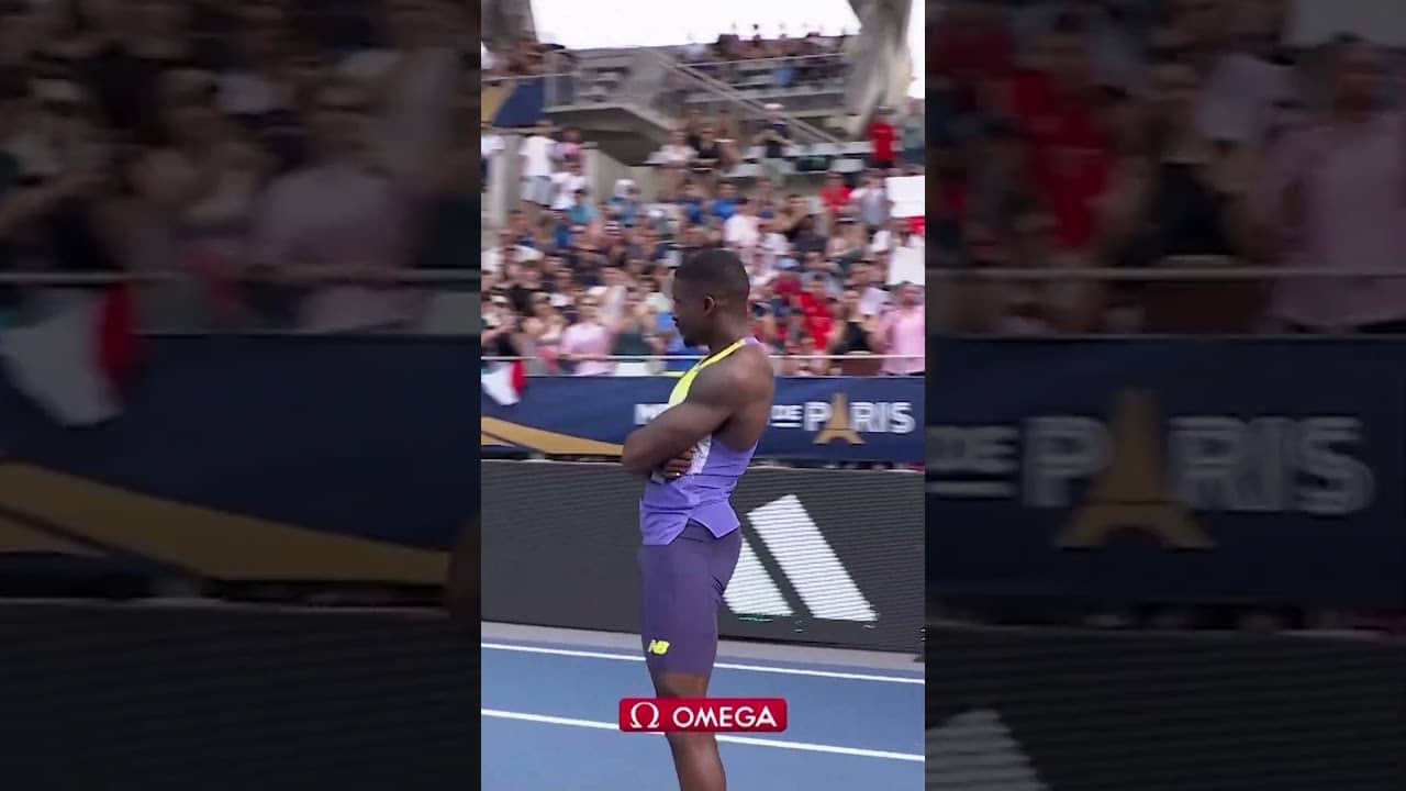 Trayvon Bromell upsets favourite to win in Paris with 9.91 #DiamondLeague
