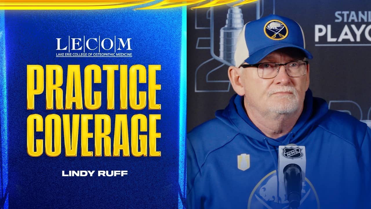 "We Owned This Opportunity" | Lindy Ruff Ahead Of Game 6 In Boston | Buffalo Sabres Playoffs