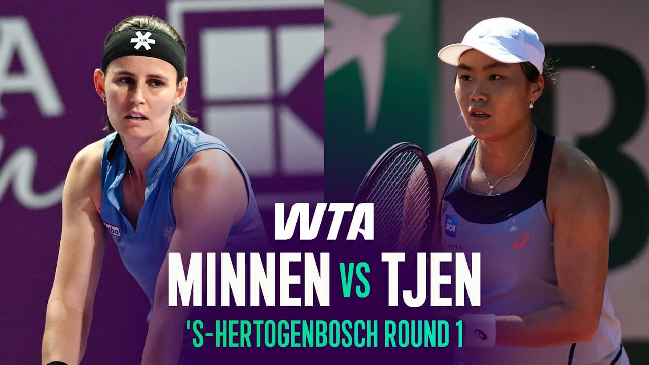 Greet Minnen vs. Janice Tjen | 2026 's-Hertogenbosch Round 1 | WTA Match Highlights