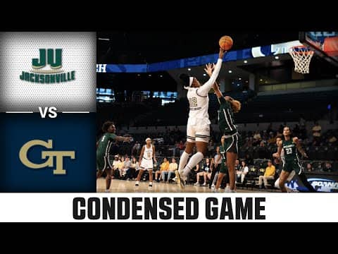 Jacksonville vs. Georgia Tech Condensed Game | 2025-26 ACC Women’s Basketball