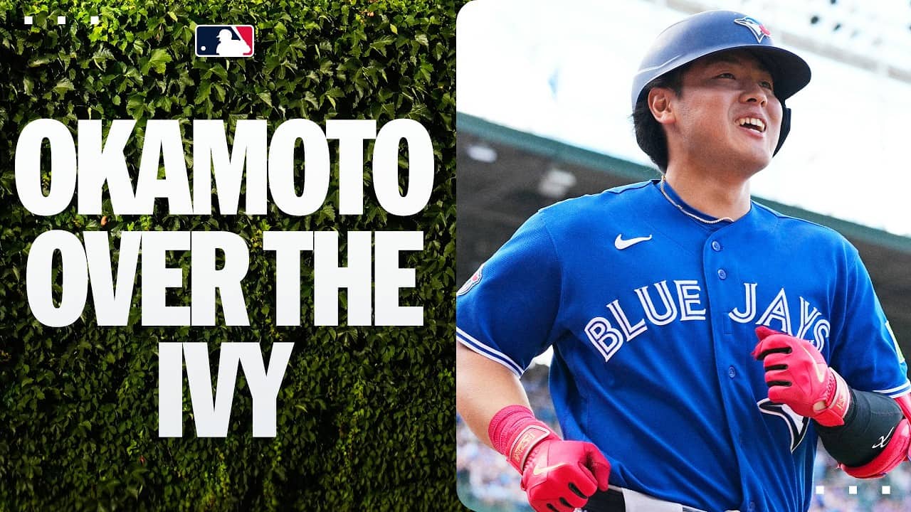 Kazuma Okamoto smashes a GO-AHEAD 3-RUN HOMER for the Toronto Blue Jays! 😤 | MLB Highlights