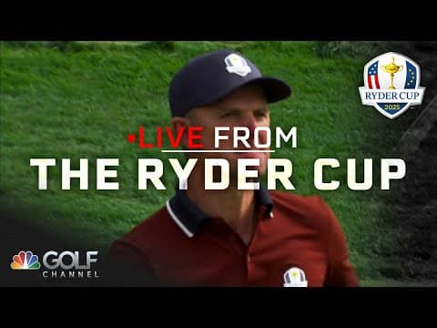 Europe has been 'extraordinary' at Bethpage - Paul McGinley | Live From the Ryder Cup | Golf Channel