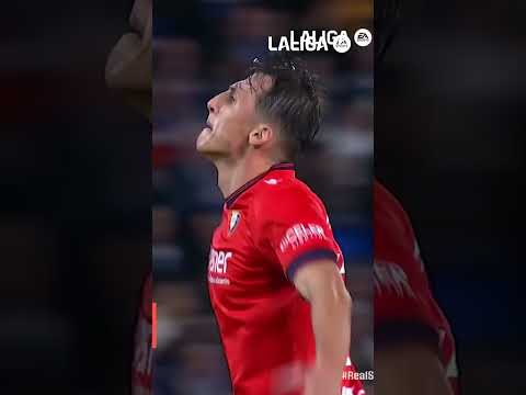Gol de Budimir en el #RealSociedadOsasuna de la temporada 2024/25 #LaLigaHighLights #Osasuna