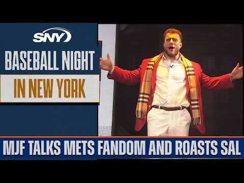 Wrestling star Maxwell Jacob Friedman talks Mets fandom and roasts Sal Licata | Baseball Night in NY