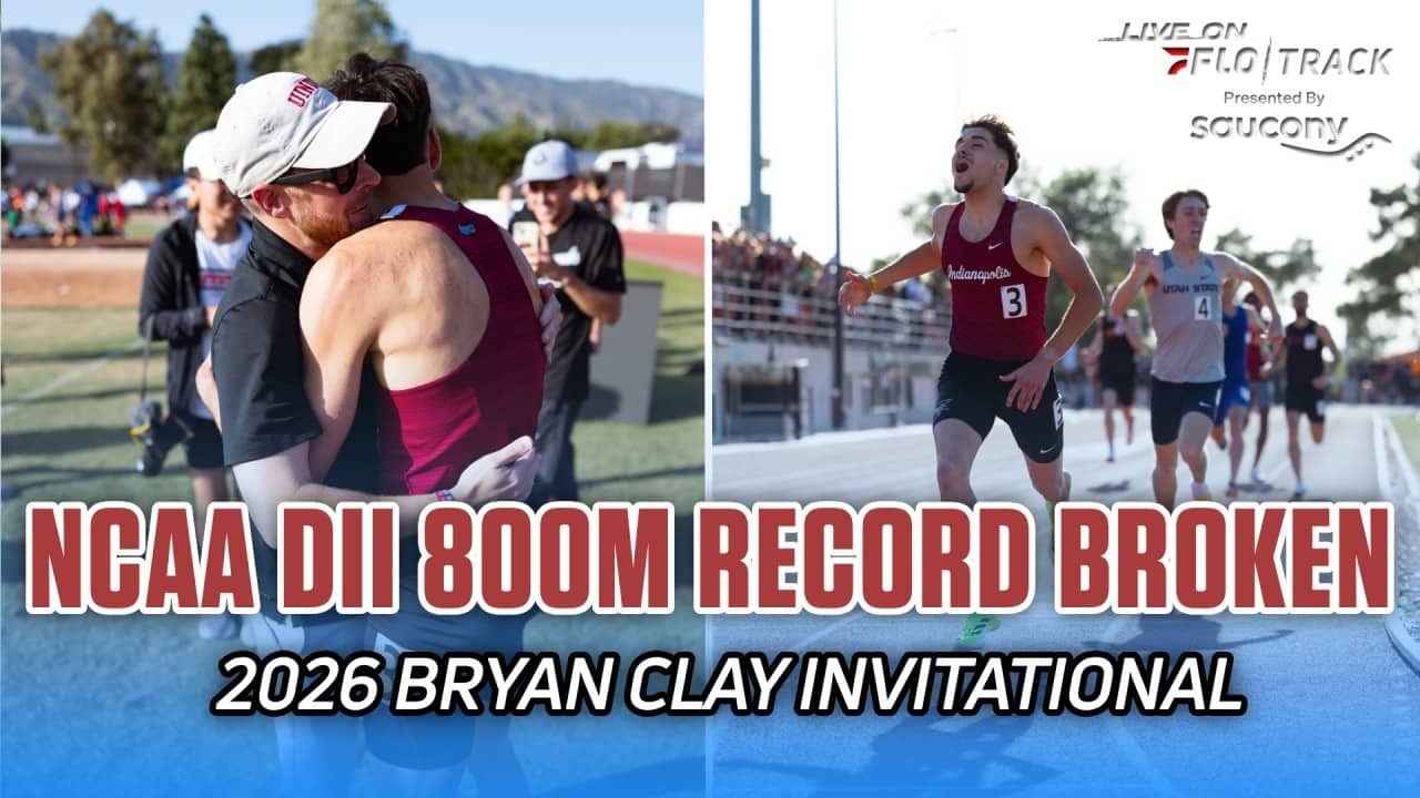 Le Cadre SHATTERS NCAA DII Record In 1:45.09 ELITE MEN’S 800m | 2026 BRYAN CLAY INVITATIONAL