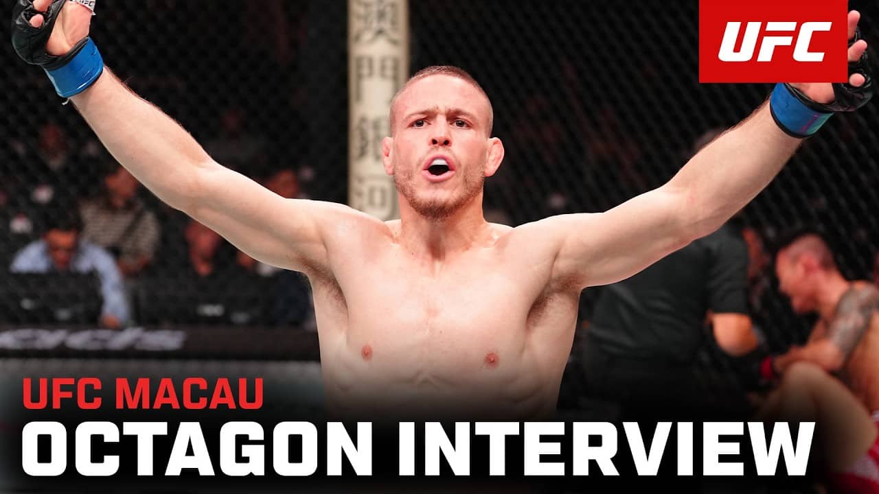 Cody Haddon Octagon Interview | UFC Macau